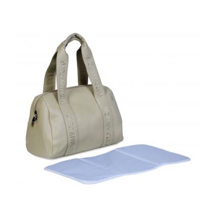 Childhome - Torba do przewijania MOMMY CLUB LEATHER beżowa
