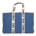 Childhome - Torba podróżna FAMILY BAG CANVAS niebieski