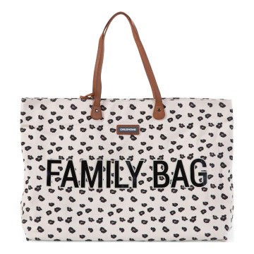 Childhome - Torba podróżna FAMILY BAG w panterkę