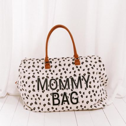 Childhome - Torba do przewijania MOMMY BAG w panterkę