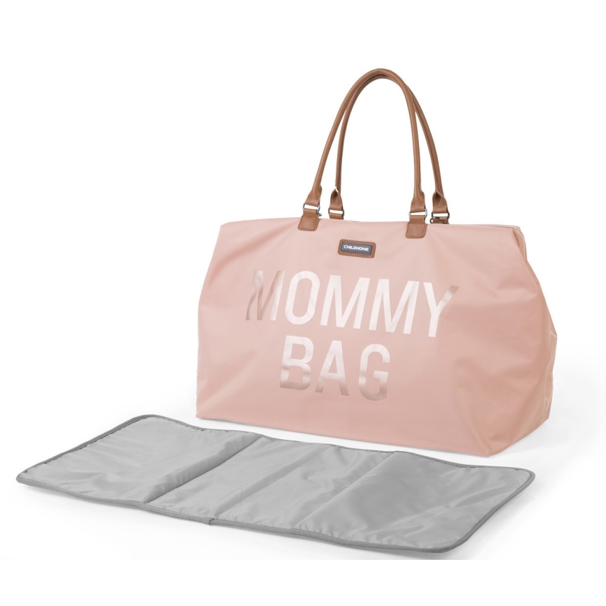 Childhome - Torba do przewijania MOMMY BAG różowa