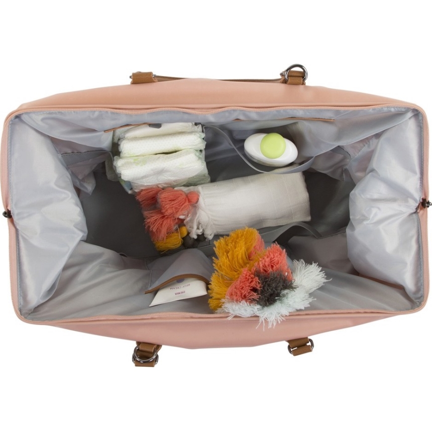 Childhome - Torba do przewijania MOMMY BAG różowa