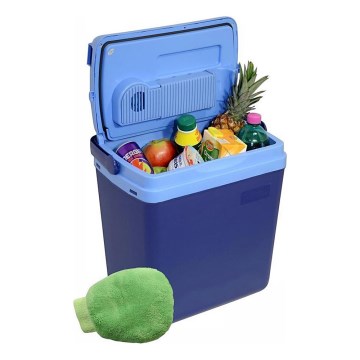 Chłodziarka przenośna z wyświetlaczem 48W/230/12V 25 l niebieska