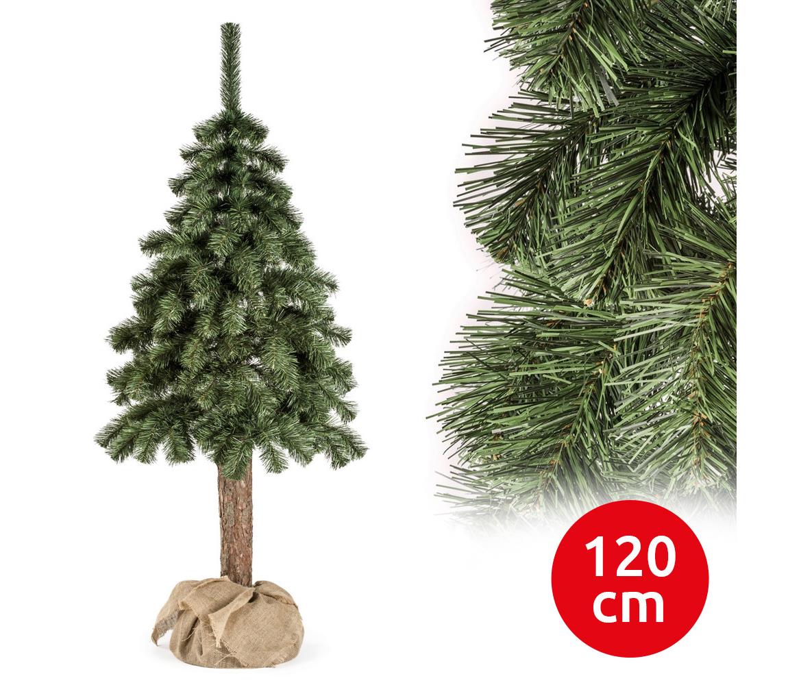 Choinka bożonarodzeniowa na pniu NATURAL 120 cm jodła