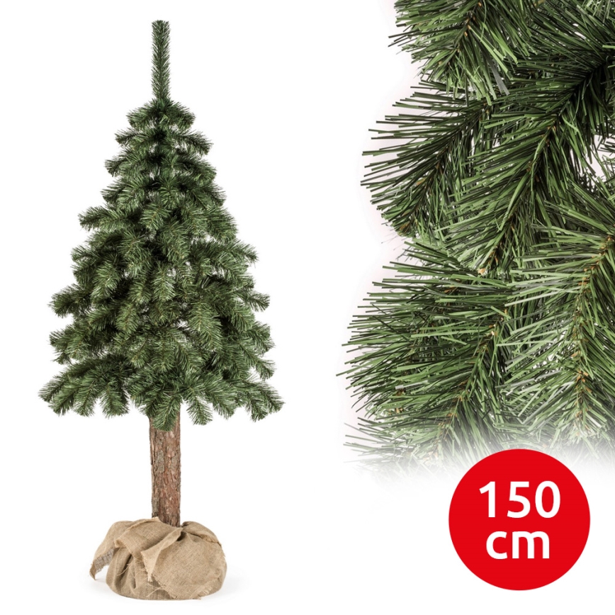 Choinka bożonarodzeniowa na pniu NATURAL 150 cm jodła