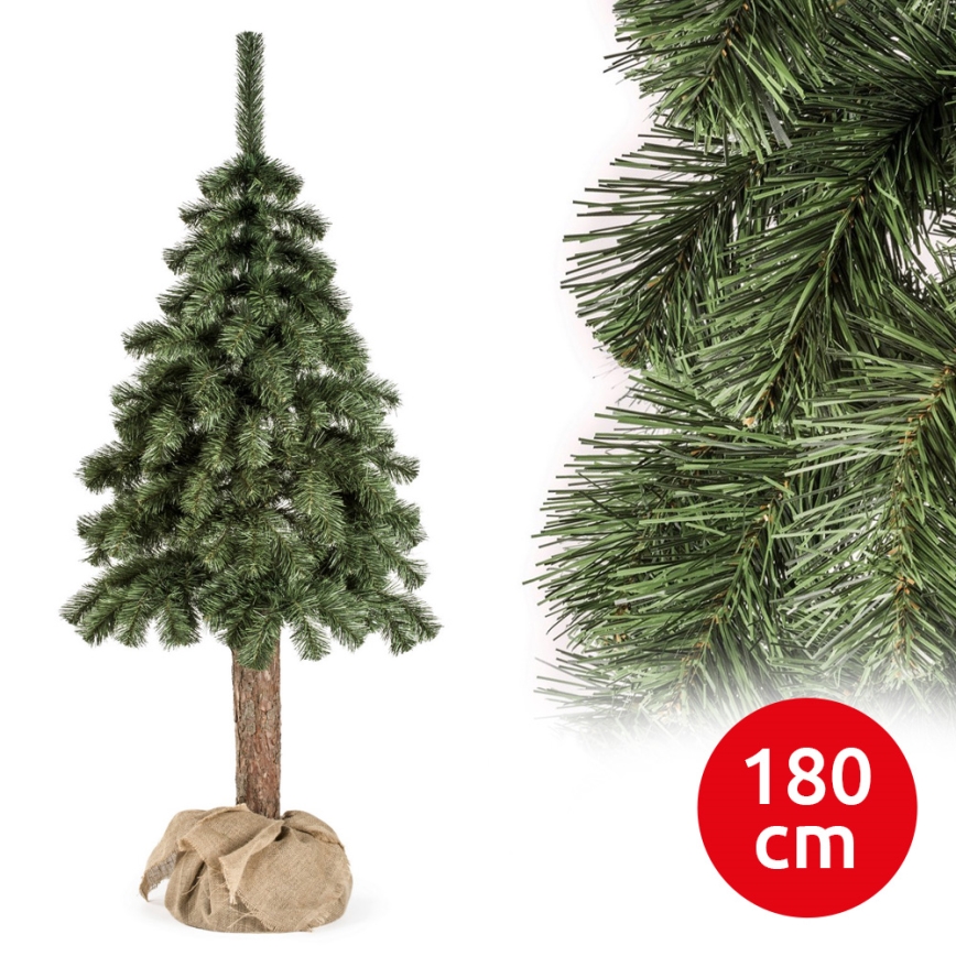 Choinka bożonarodzeniowa na pniu NATURAL 180 cm jodła