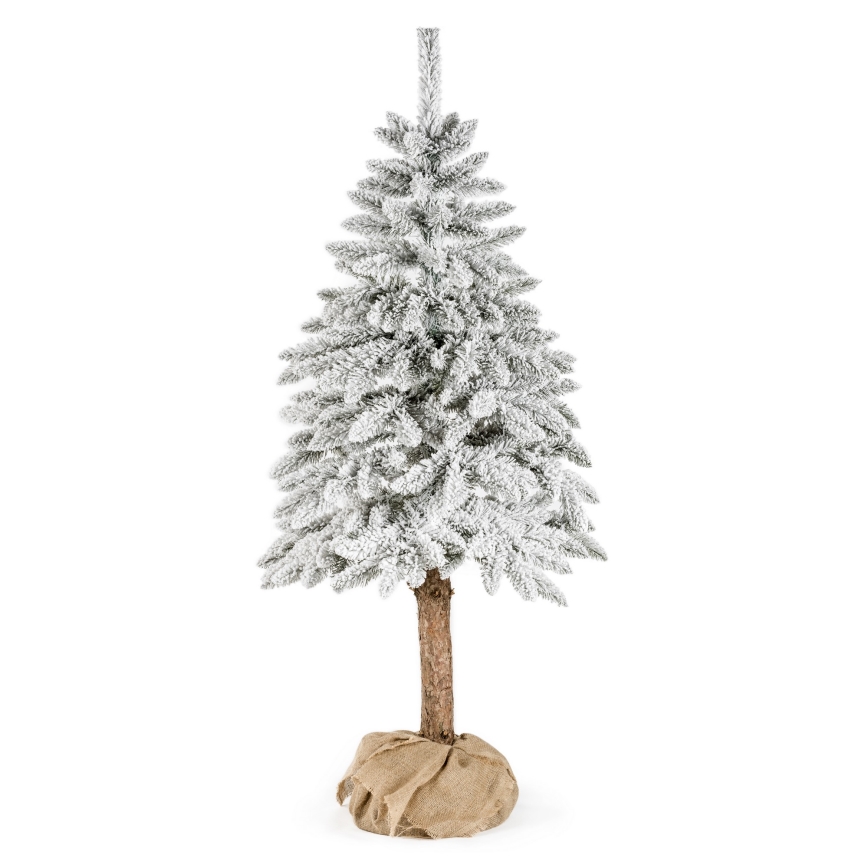 Choinka bożonarodzeniowa na pniu NATURAL WITH SNOW 150 cm świerk