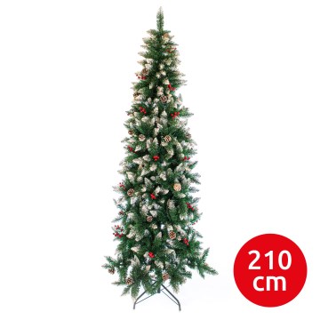 Choinka świąteczna SLIM 210 cm jodła
