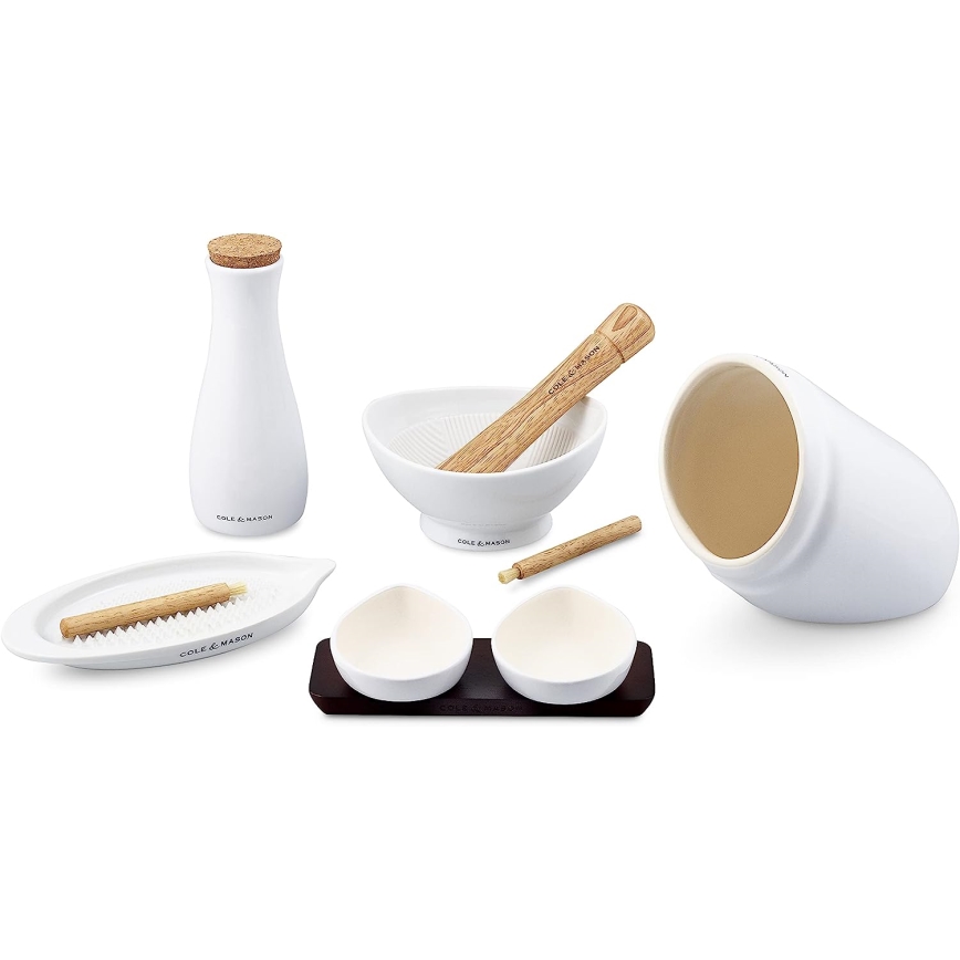 Cole & Mason - Ceramiczny pojemnik na sól WHITMORE