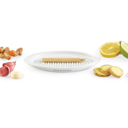 Cole & Mason - Tarka ceramiczna z drewnianą szczotką