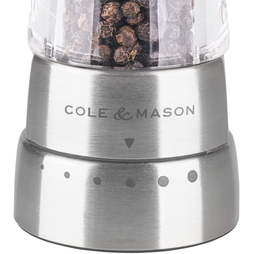 Cole Mason - Młynek do pieprzu DERWENT 19cm błyszczący chrom