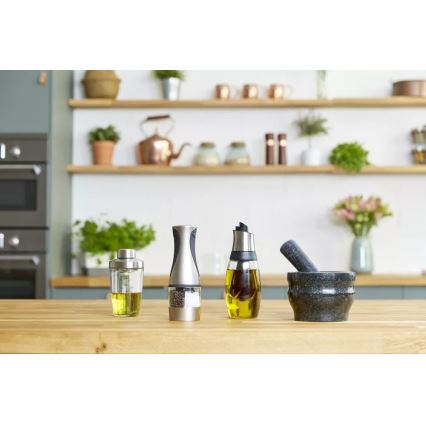 Cole&Mason - Granitowy moździerz z tłuczkiem GRANITE śr. 18 cm granit/czarny