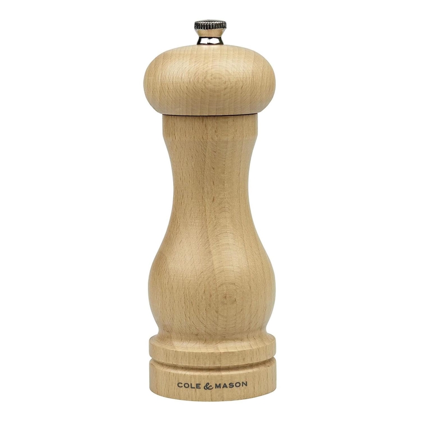 Cole&Mason - Młynek do pieprzu CASTAN BEECH buk 16,5 cm