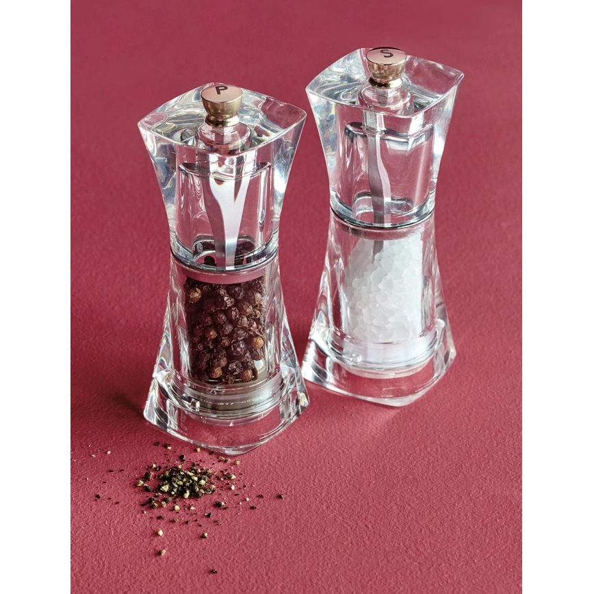 Cole&Mason - Młynek do pieprzu CRYSTAL 12,5 cm