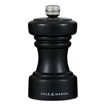 Cole&Mason - Młynek do pieprzu HOXTON 10,4 cm buk/matowa czarny