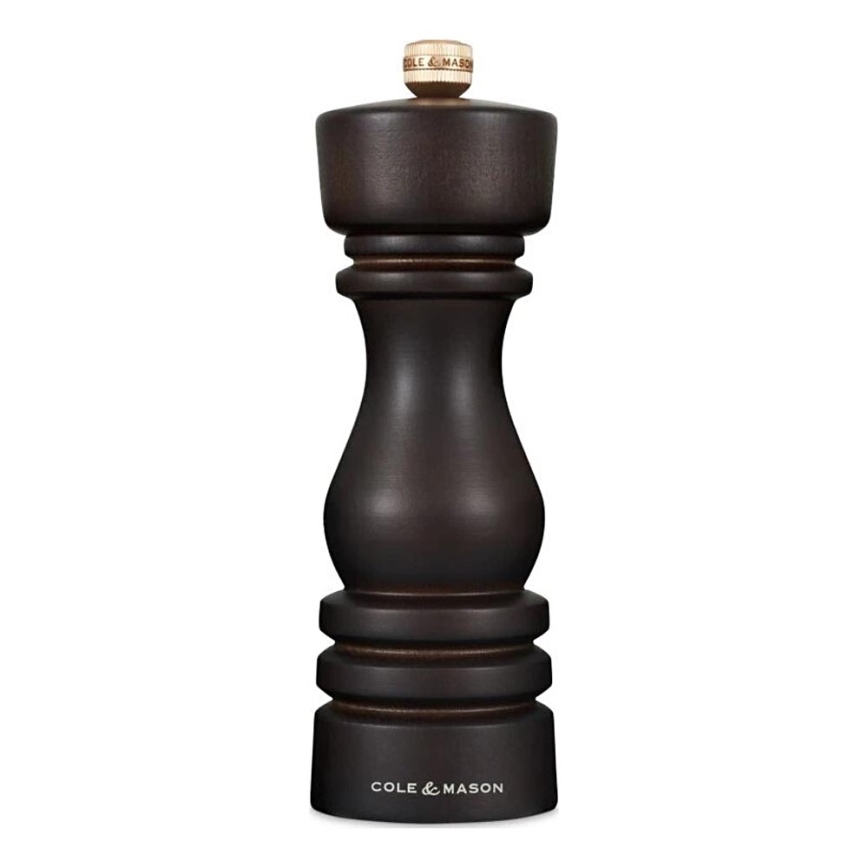 Cole&Mason - Młynek do pieprzu LONDON 18 cm buk/brązowy