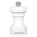 Cole&Mason - Młynek do soli HOXTON 10,4 cm buk/matowy biały