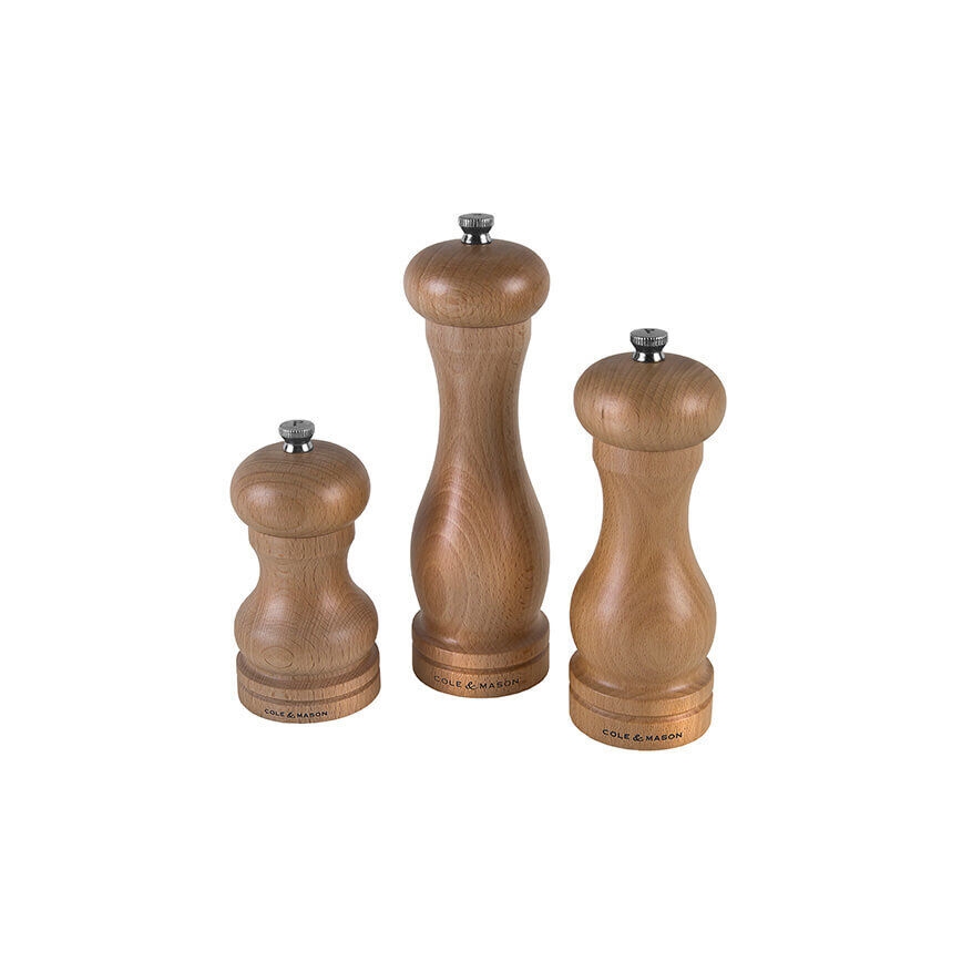 Cole&Mason - Młynek do soli KAPSTAN BEECH buk 12 cm
