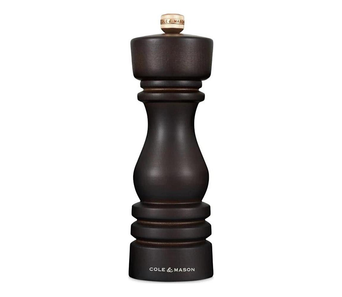 Cole&Mason - Młynek do soli LONDON 18 cm buk/brązowy