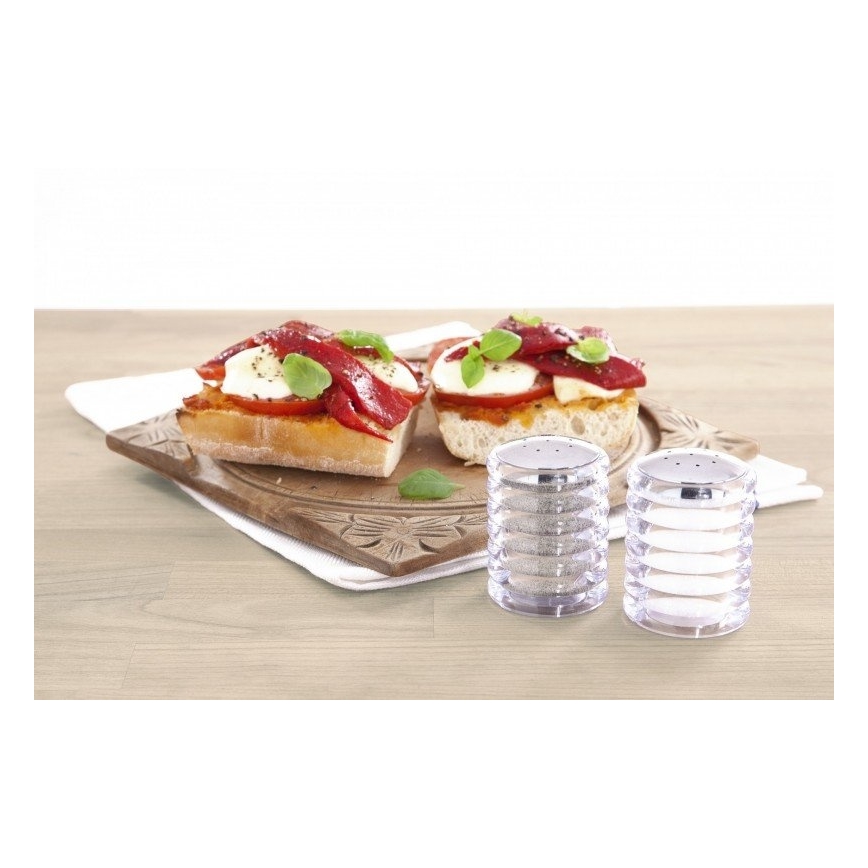 Cole&Mason - Solniczki i pieprzniczki BEEHIVE 2 szt. 7 cm