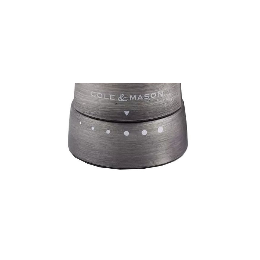 Cole&Mason - Zestaw młynków do soli i pieprzu DERWENT 2 szt. 19 cm chrom matowy