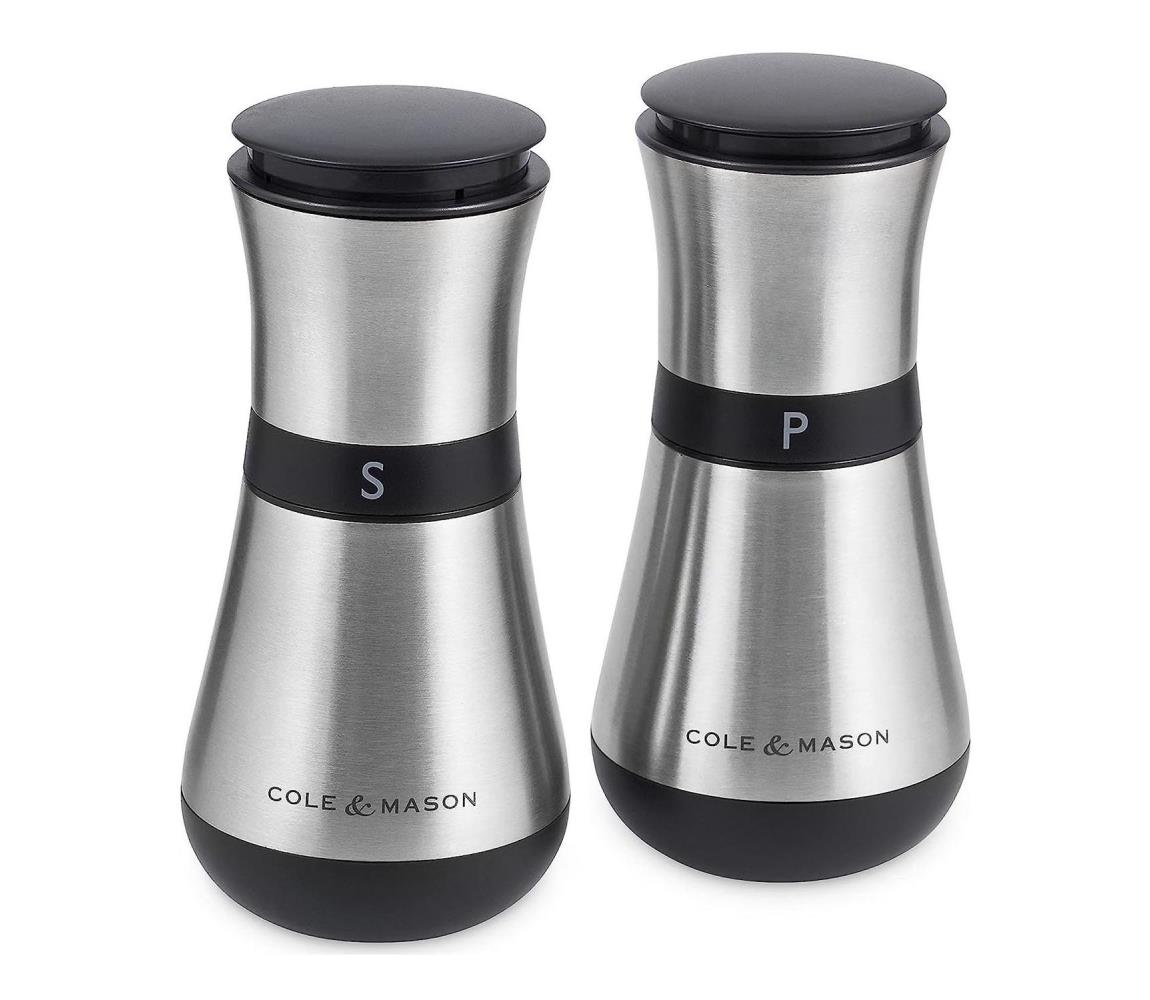 Cole&Mason - Zestaw młynków do soli i pieprzu HENLEY 2 szt. 13,5 cm
