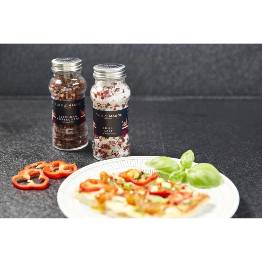 Cole&Mason - Zestaw podarunkowy Aromatic sól chili i syczuański pieprz