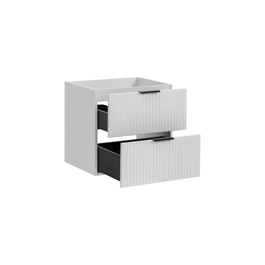 COMAD ADEL WHITE 82-60-B-2S - Szafka łazienkowa pod umywalkę ADEL 57x60,2 cm biała