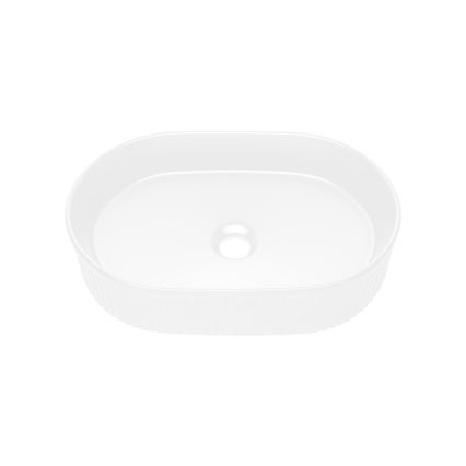 COMAD BEYOND 5 BIAŁY ( E-6564 ) - Umywalka nablatowa BEYOND 48x32,5 cm ceramika/matowy biały