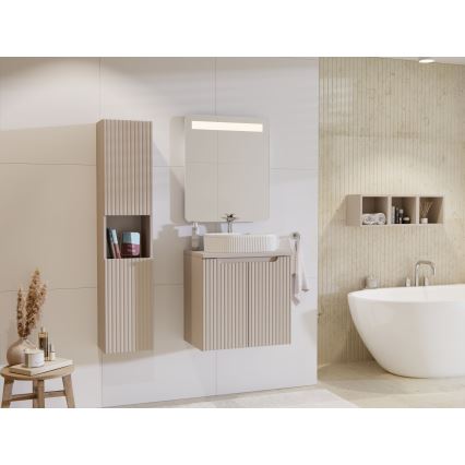 COMAD BEYOND 5 WHITE (E-6564) - Umywalka nablatowa BEYOND 48x32,5 cm ceramika/matowa biel