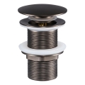 COMAD CLICK-CLACK T201GG-3 - Odpływ do umywalki CLICK-CLACK śr. 7 cm szary