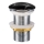 COMAD CLICK-CLACK T201M-B2-3 - Odpływ do umywalki CLICK-CLACK śr. 7 cm matowy czarny