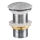 COMAD CLICK-CLACK T201M-H1-3 - Odpływ do umywalki CLICK-CLACK śr. 7 cm matowy szary