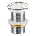 COMAD CLICK-CLACK T201M-W17-3 - Odpływ do umywalki CLICK-CLACK śr. 7 cm matowy biały
