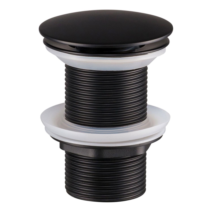 COMAD CLICK-CLACK T201MBG-3 - Odpływ do umywalki CLICK-CLACK śr. 7 cm matowy czarny