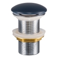 COMAD CLICK-CLACK T201MNB-3 - Odpływ do umywalki CLICK-CLACK śr. 7 cm matowy żeglarska niebieski