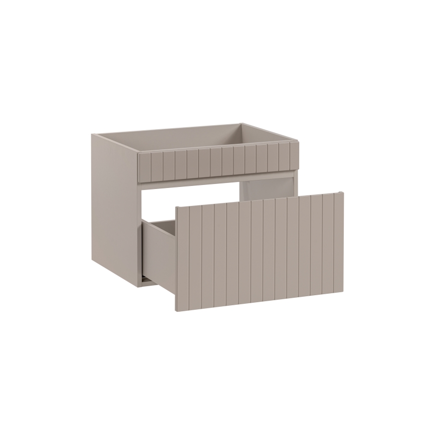 COMAD ICONIC CASHMERE 82-60-D-1S - Łazienkowa szafka pod umywalkę ICONIC beżowa