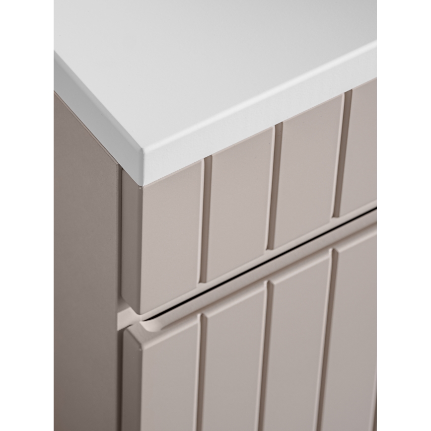 COMAD ICONIC CASHMERE 82-60-D-1S - Szafka łazienkowa pod umywalkę ICONIC 46x60 cm beżowa