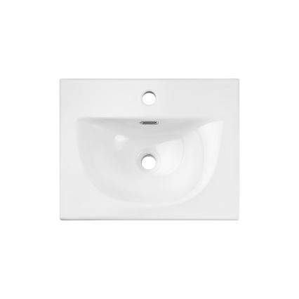 COMAD SKY 3 50CM ( E-8099-3-50 ) - Umywalka wpuszczana SKY 51x40 cm ceramika/błyszcząca biel