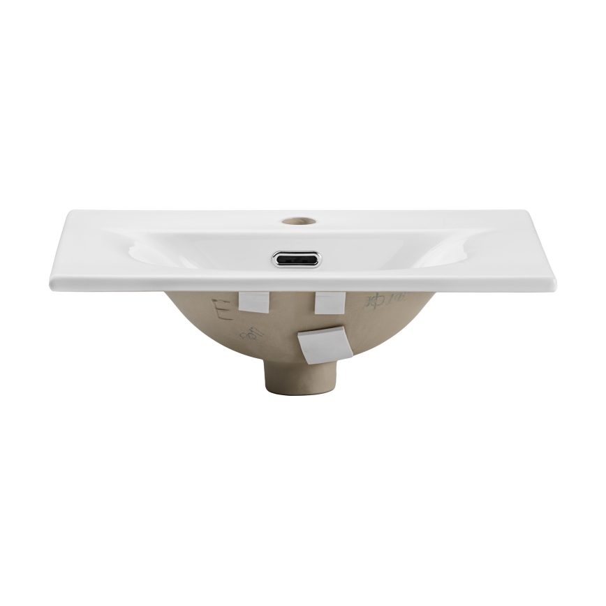COMAD SKY 3 50CM ( E-8099-3-50 ) - Umywalka wpuszczana SKY 51x40 cm ceramika/błyszcząca biel