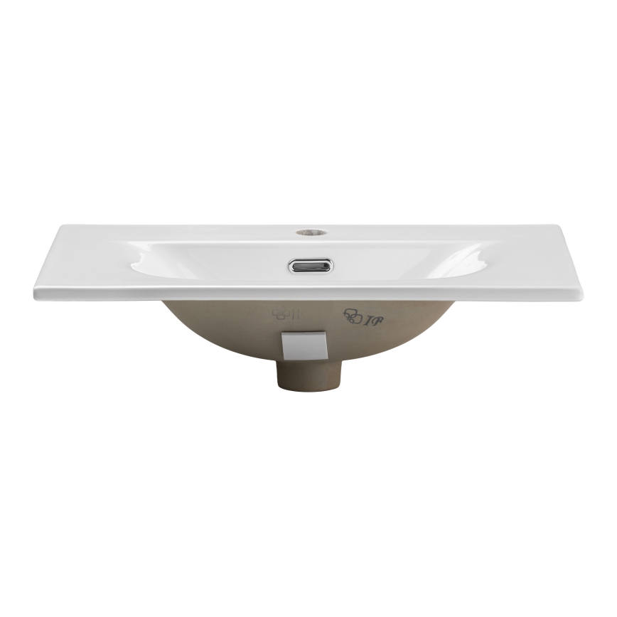 COMAD SKY 3 60CM DP ( E-8099-3-60 ) - Umywalka wpuszczana SKY 61x40 cm ceramika/matowy biały