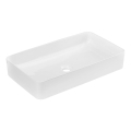 COMAD UM-6275 SLIM 60 WHITE DP - Umywalka nablatowa SLIM 61x34 cm ceramika/biały połysk