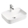 COMAD UM-6289 MAGIC 50 DP - Umywalka nablatowa MAGIC 50x40 cm ceramika/błyszcząca biel