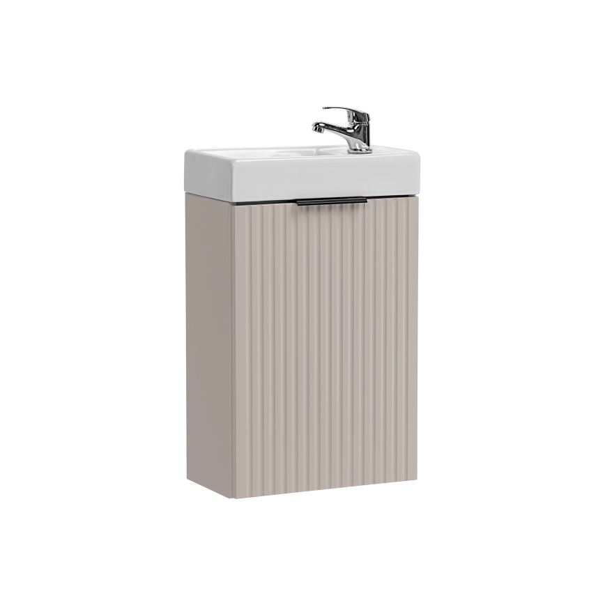 COMAD UM-VEDEA 40 - Umywalka nablatowa VEDEA 40x22 cm ceramika/błyszcząca biel