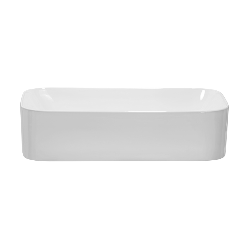 COMAD UN-KATI60-SW 7857B(60) - Umywalka nablatowa KATI 61x38 cm ceramika/błyszcząca biel