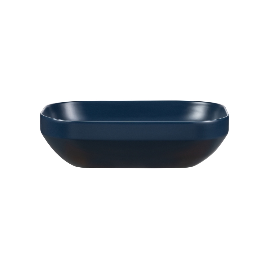 COMAD UN-NELI-MNB - Umywalka nablatowa NELI 50,4x35,2 cm ceramika/matowy żeglarski niebieski