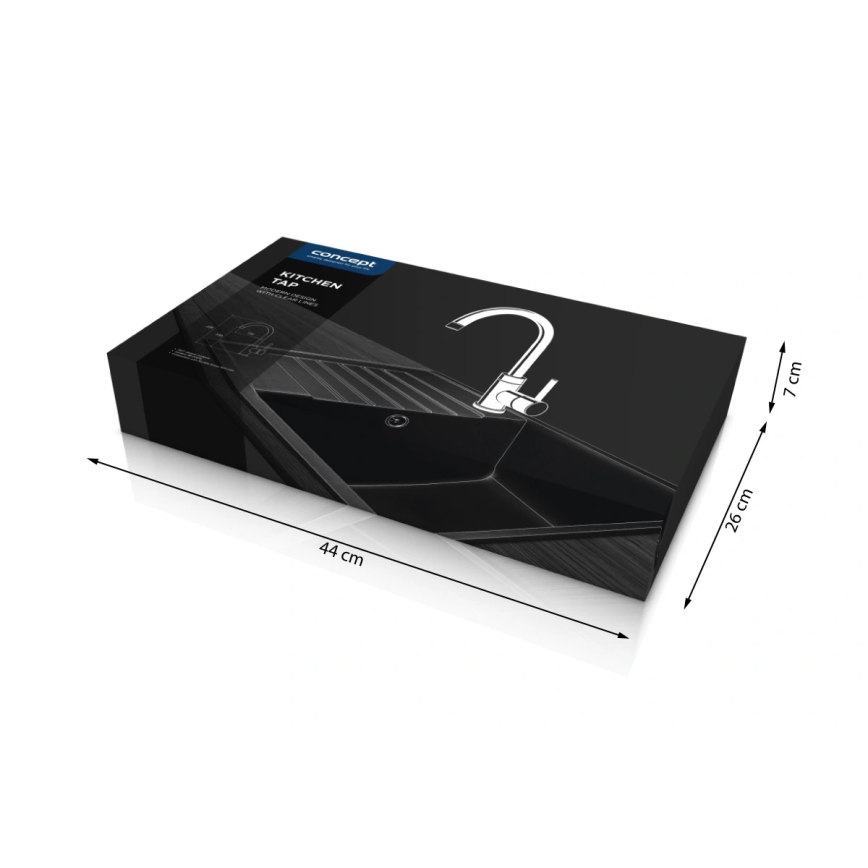 Concept BDG3334BE - Bateria zlewozmywakowa 33,5 cm granit/beżowa