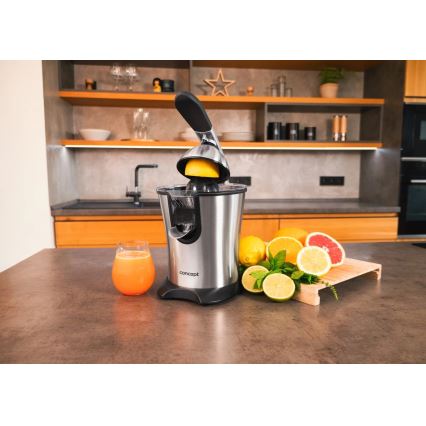 Concept CE3520 - Wyciskarka dźwigniowa do cytrusów 0,75 l 160W/230V stal nierdzewna