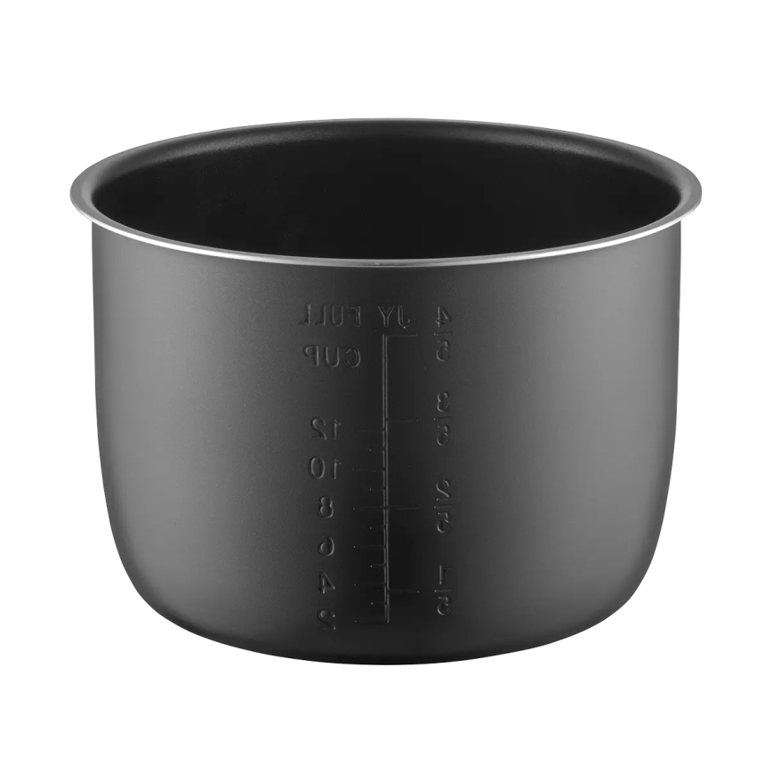 Concept CK8000 - Wielofunkcyjny elektryczny szybkowar i frytkownica na gorące powietrze 5,6 l 11 w 1 1500W/230V czarny