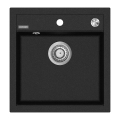 Concept DG00C50BC - Zlewozmywak kuchenny CUBIS 49x51 cm granit/czarny